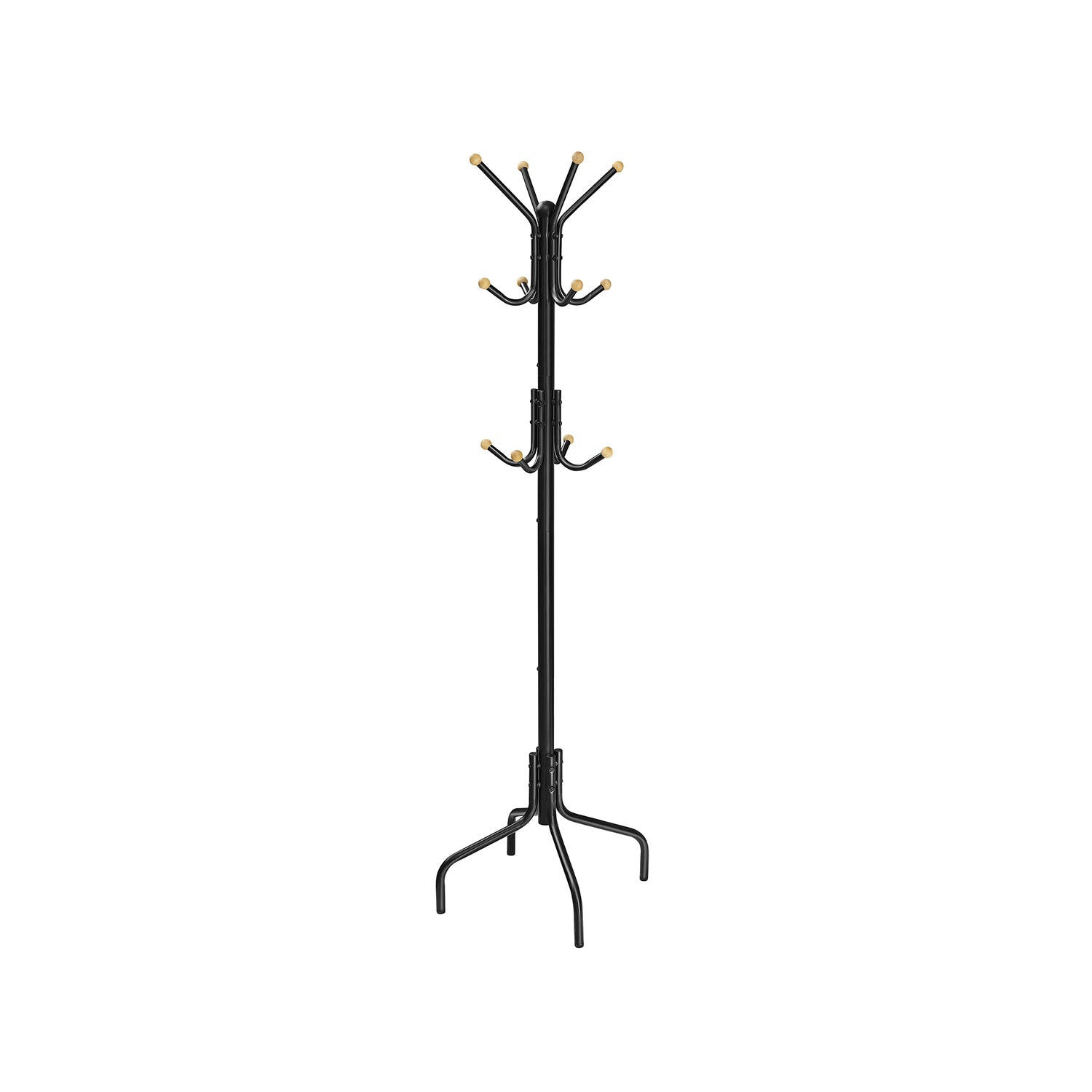 GARDEROBENSTÄNDER HAMBURG - Weiß, Metall (55/55/180cm) - Hansiro