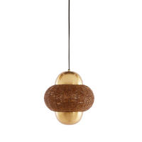 HÄNGELAMPE Cetara Braun Ø26/28 cm - Braun, Metall (26/26/28cm) - Light & Living