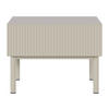 NACHTTISCH Veldio New Greige 50 cm - Taupe, Holzwerkstoff/Metall (50/44/35.6cm) - Selsey