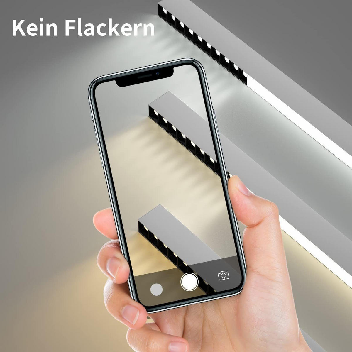LED-DECKENLEUCHTE Ritter 107/3.5/5.5 cm - Weiß, Metall (3.5/107/5.5cm) - Nettlife