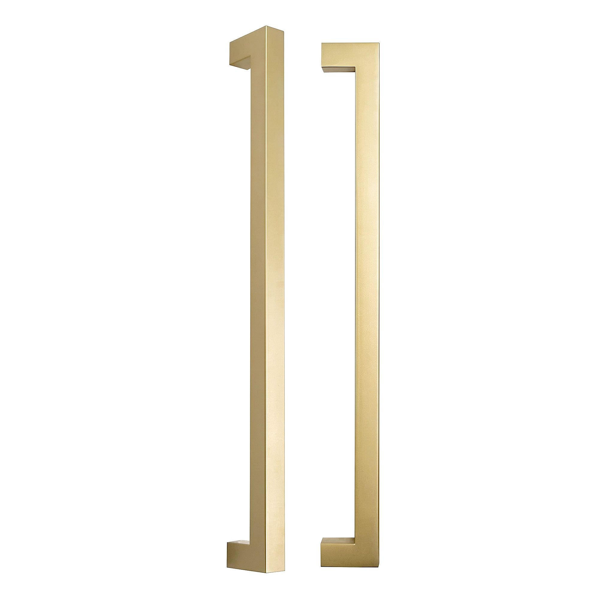 DUSCHTÜRGRIFF Rea 01 Brushed Gold - Goldfarben, Metall (17/1.8cm) - REA