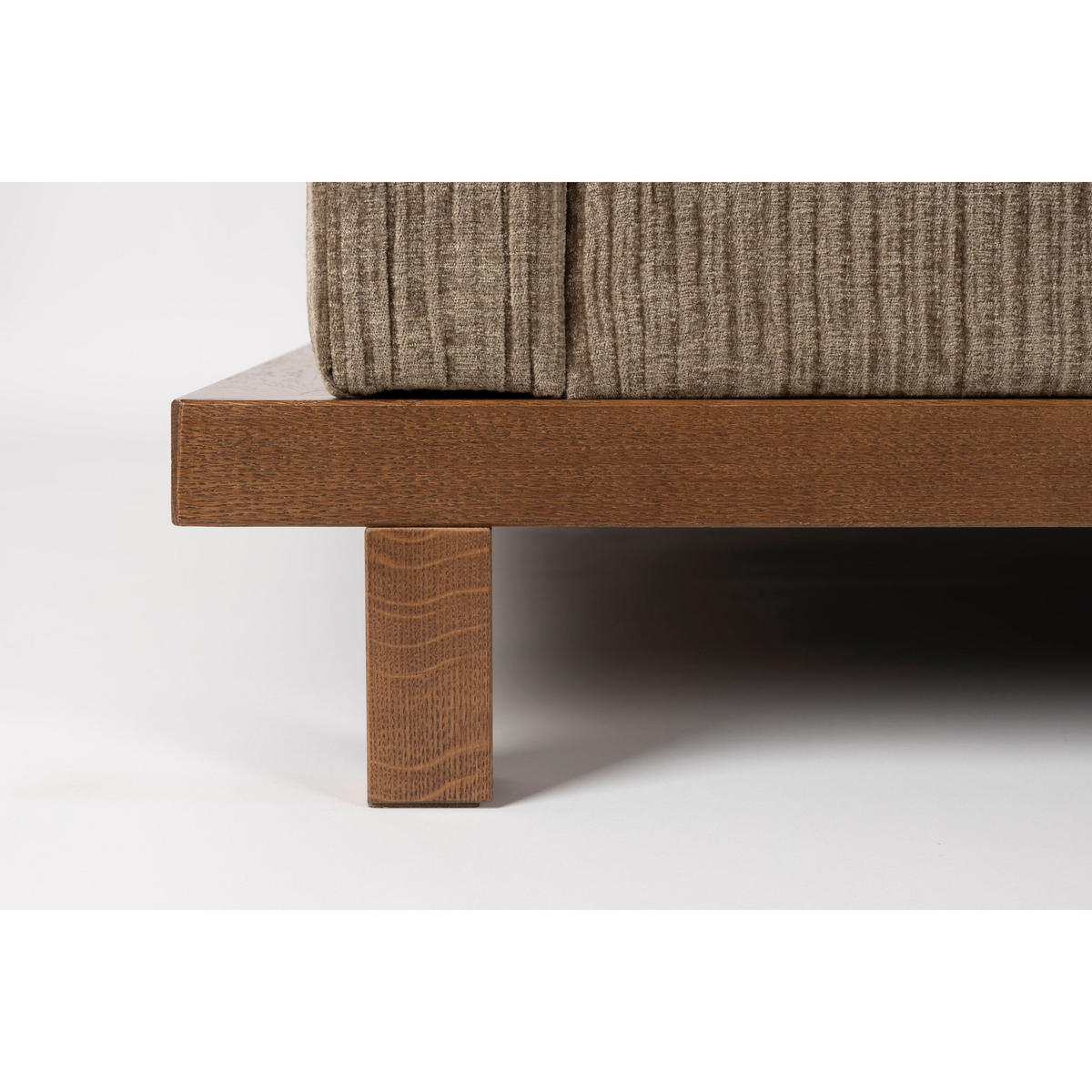 SOFA 3-SITZER Blossom Moss/ Grün - Braun, Textil (230/80/101cm) - Zuiver