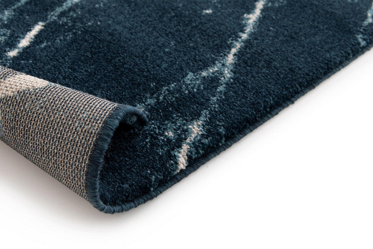 TEPPICH ultraweich designorientiert blau - Blau, Textil (160/230cm) - AFK Living