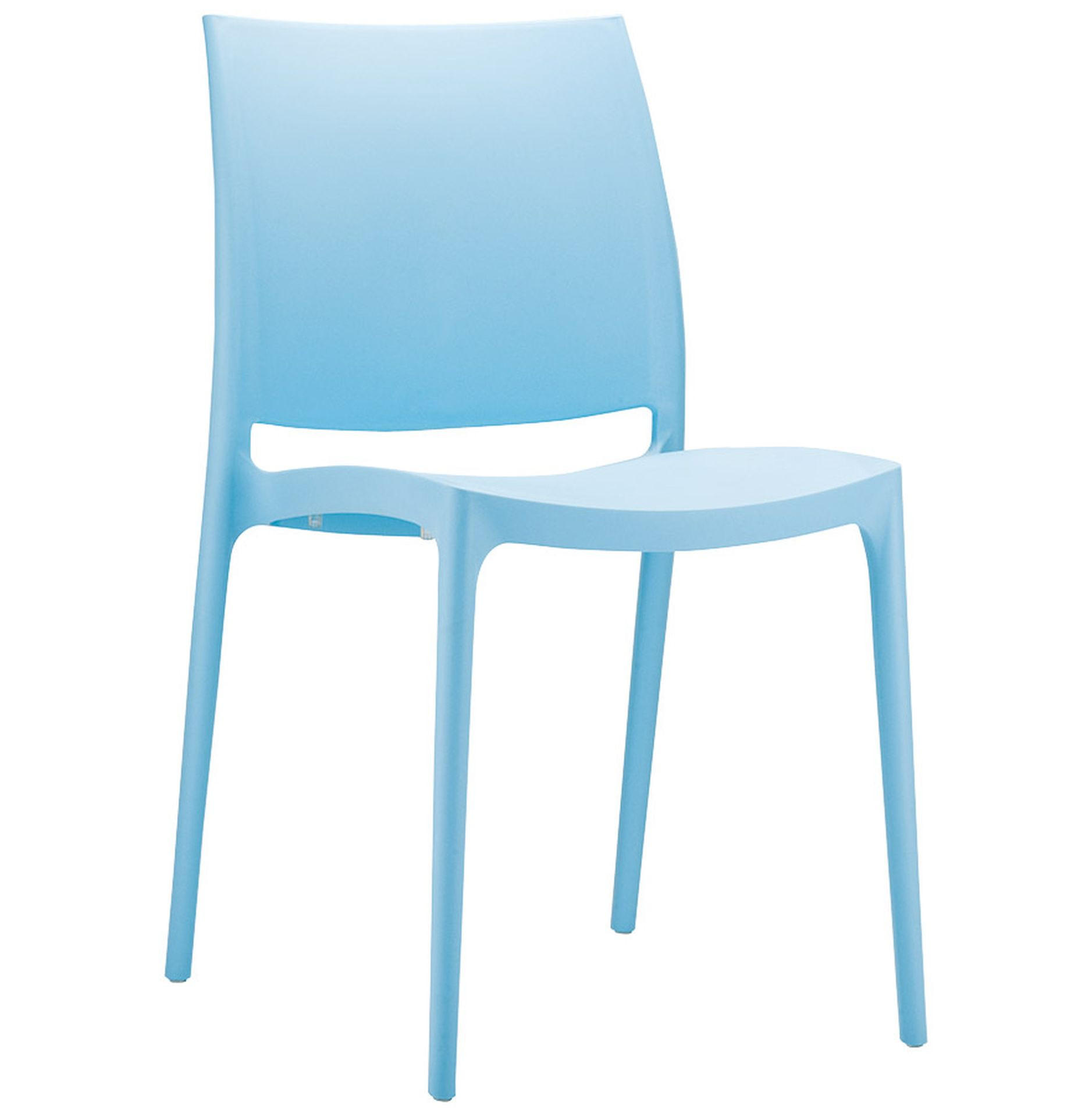 Légia Home Stuhl Blau 44x81x45 cm
