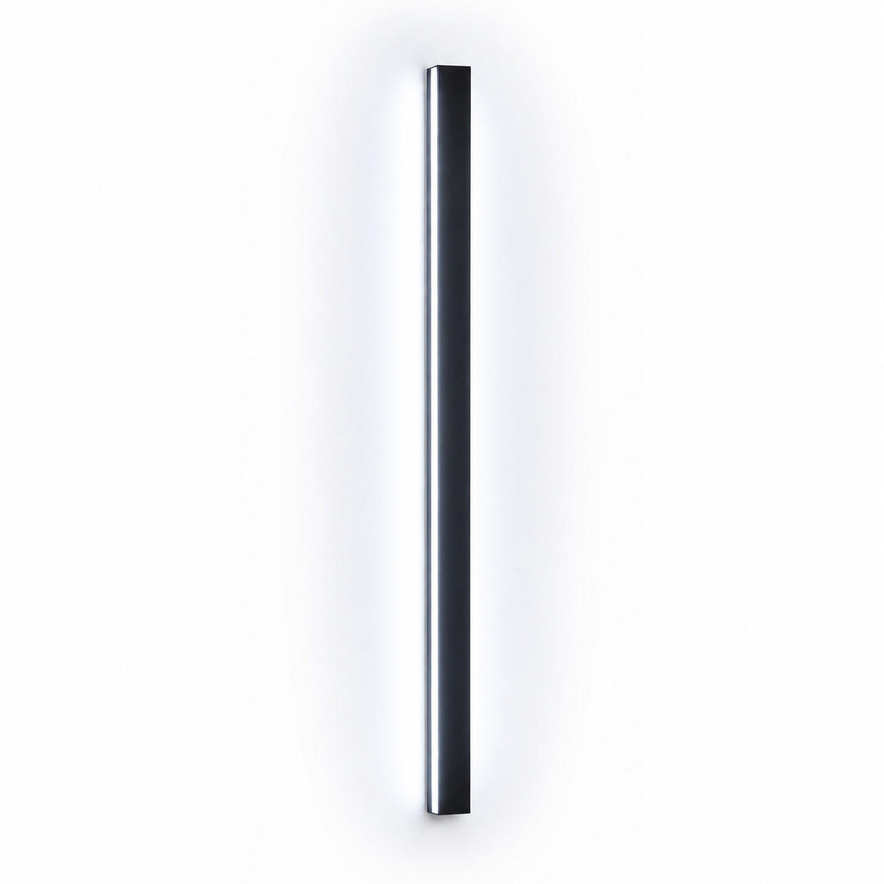 LED-WANDLEUCHTE Beaming 2.5/4/100 cm - Schwarz, Metall (4/2.5/100cm) - ZMH