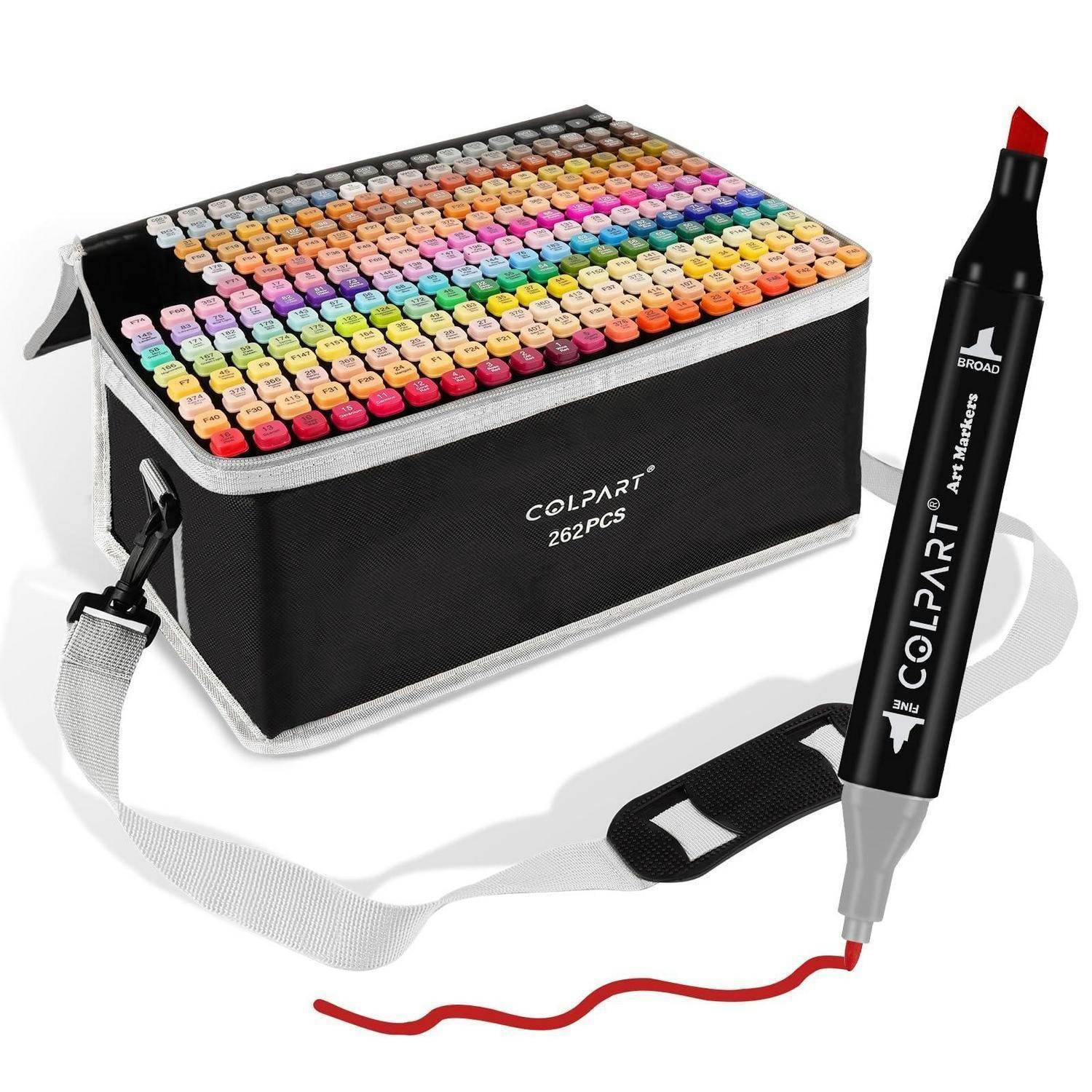 MARKER Set 262-teilig mit Tragetasche - Multicolor, Kunststoff (23/16.5/33.5cm)