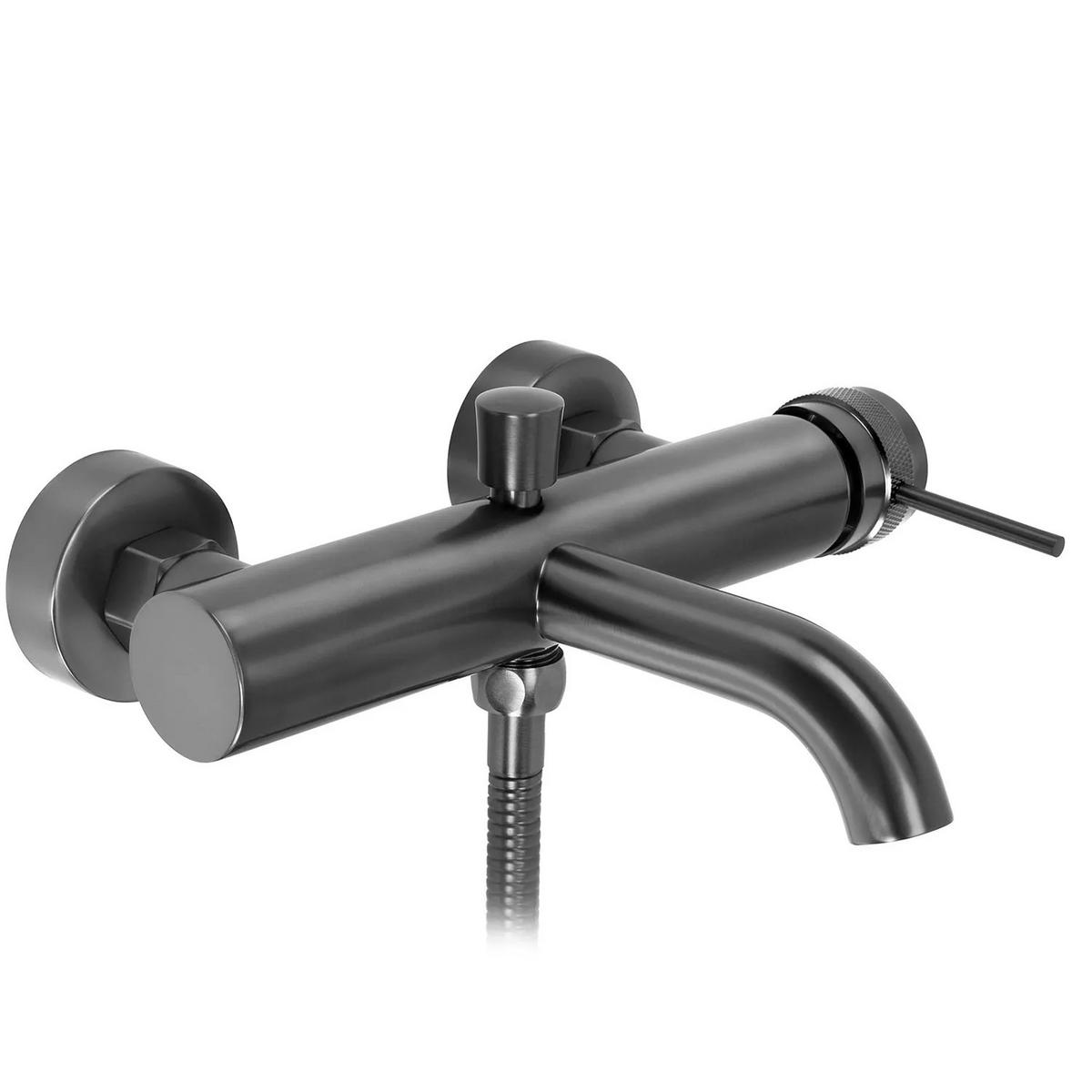 WANNENARMATUR Rea Lungo Grip Titan - Titanfarben, Metall (15/4/19cm) - REA