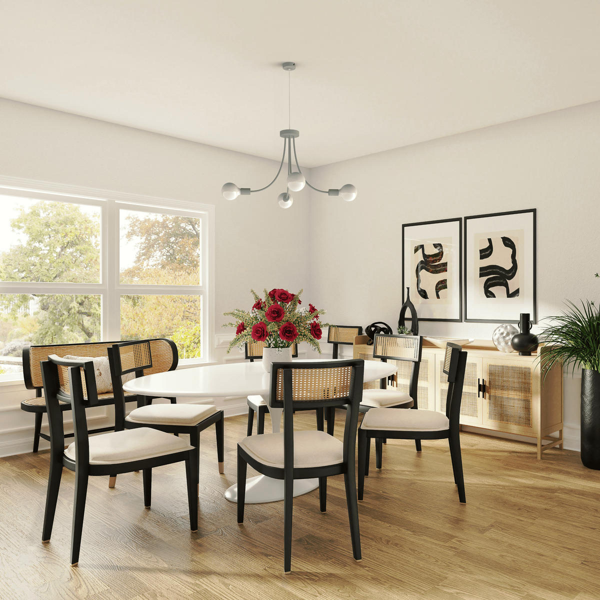 HÄNGELEUCHTE Classic X4 - Grün, Metall (60/60/40cm) - Lumicom