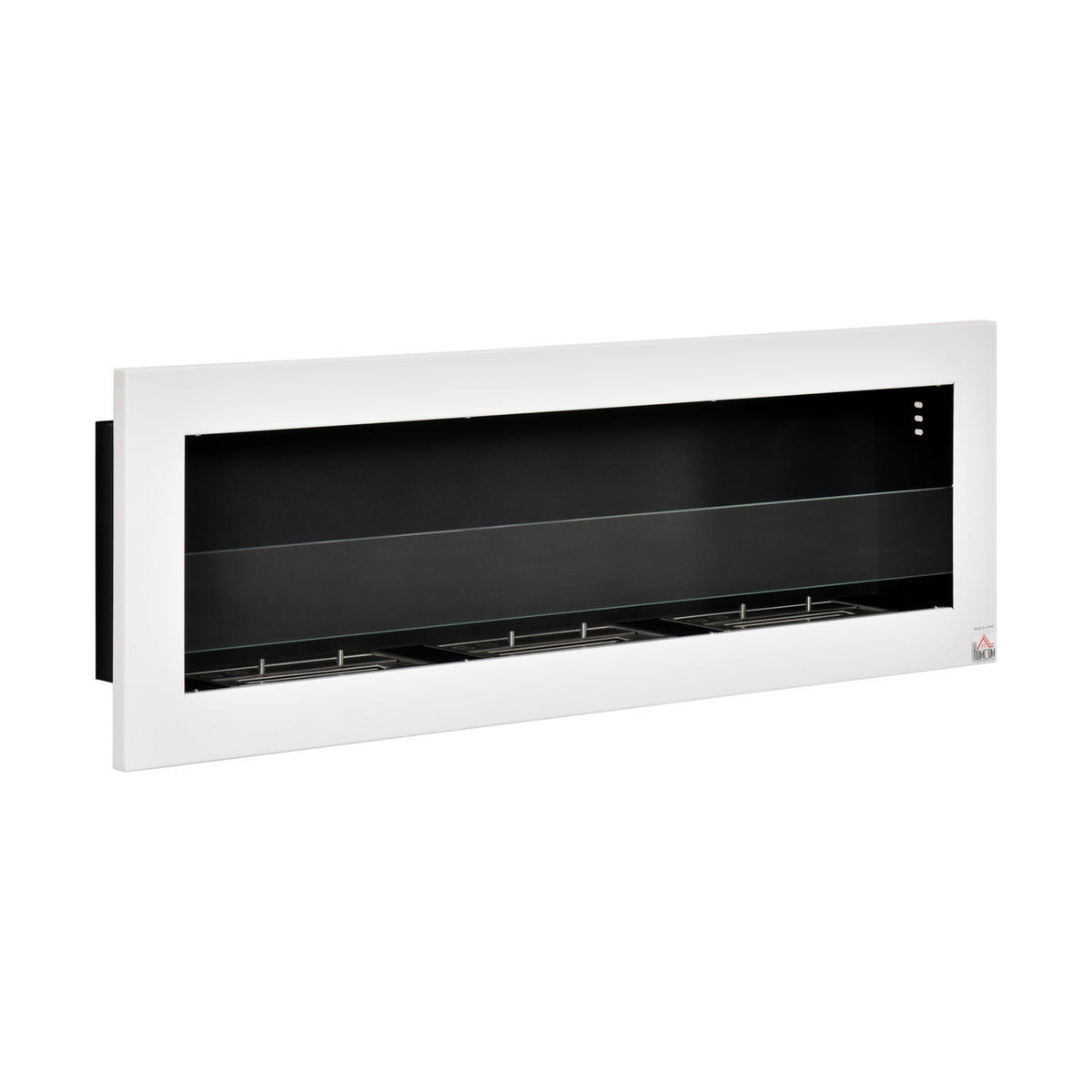 ETHANOLKAMIN DE-17033 Bauhaus 3 Brenner 3 L Weiß - Weiß, Metall (120/40/15cm) - ComfortXL