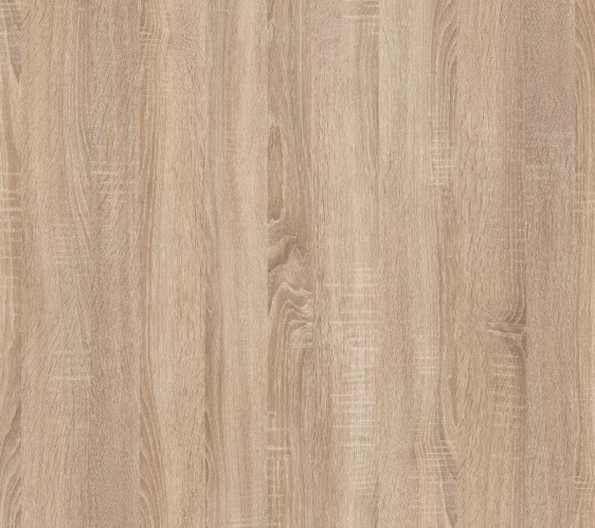 TISCH Schwarz Riko Rund Sonoma Eiche 90 cm - Braun, Holzwerkstoff (90/90/42cm) - Sepro Meble