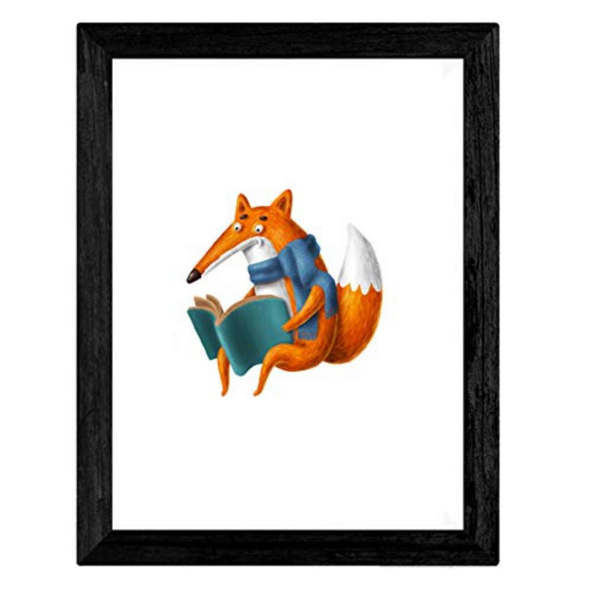 POSTER Set mit 4 erwachsenen Hunden A4 Rahmenlos - Klar, Papier (29.7/3cm) - Nacnic