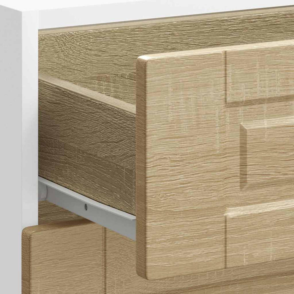 KÜCHENUNTERSCHRANK Porto Sonoma-Eiche Holzwerkstoff - Hellbraun, Holzwerkstoff (46/81.5/60cm) - vidaXL