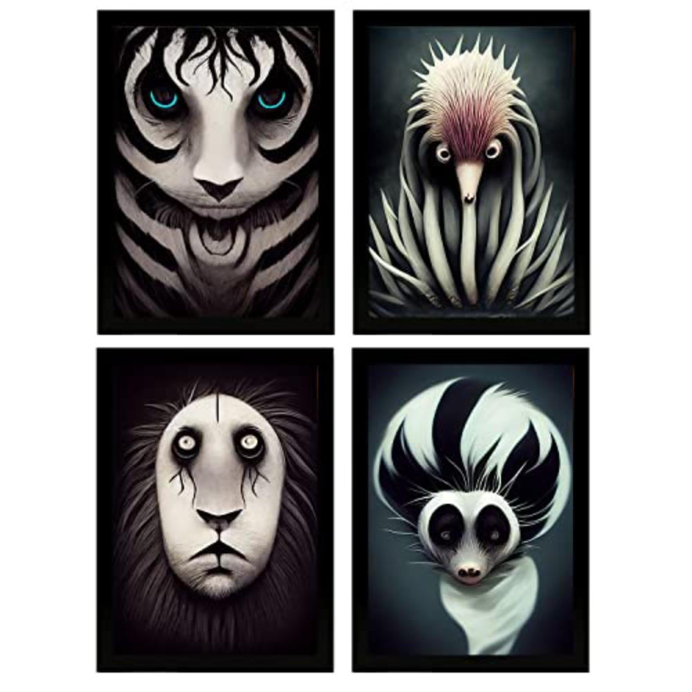 Nacnic Poster Schwarz 29.7x3 cm