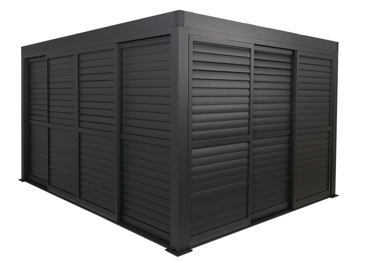 PERGOLA Anthrazit - Anthrazit, Metall (400/220/300cm) - MCW