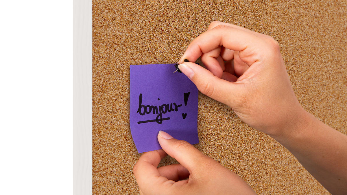 PINNWAND mit weißem Naturholzrahmen 60x40cm - Weiß, Holz (60/40/1.5cm) - ALLboards