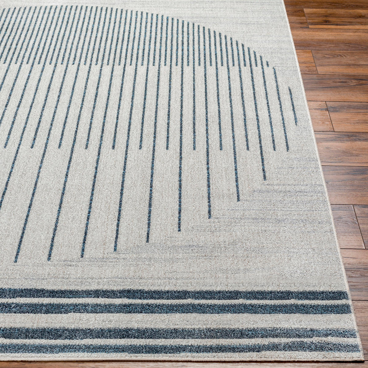 WASCHBARER TEPPICH Enso 160/213 cm Blau - Blau, Textil (160/213cm) - LIVABLISS