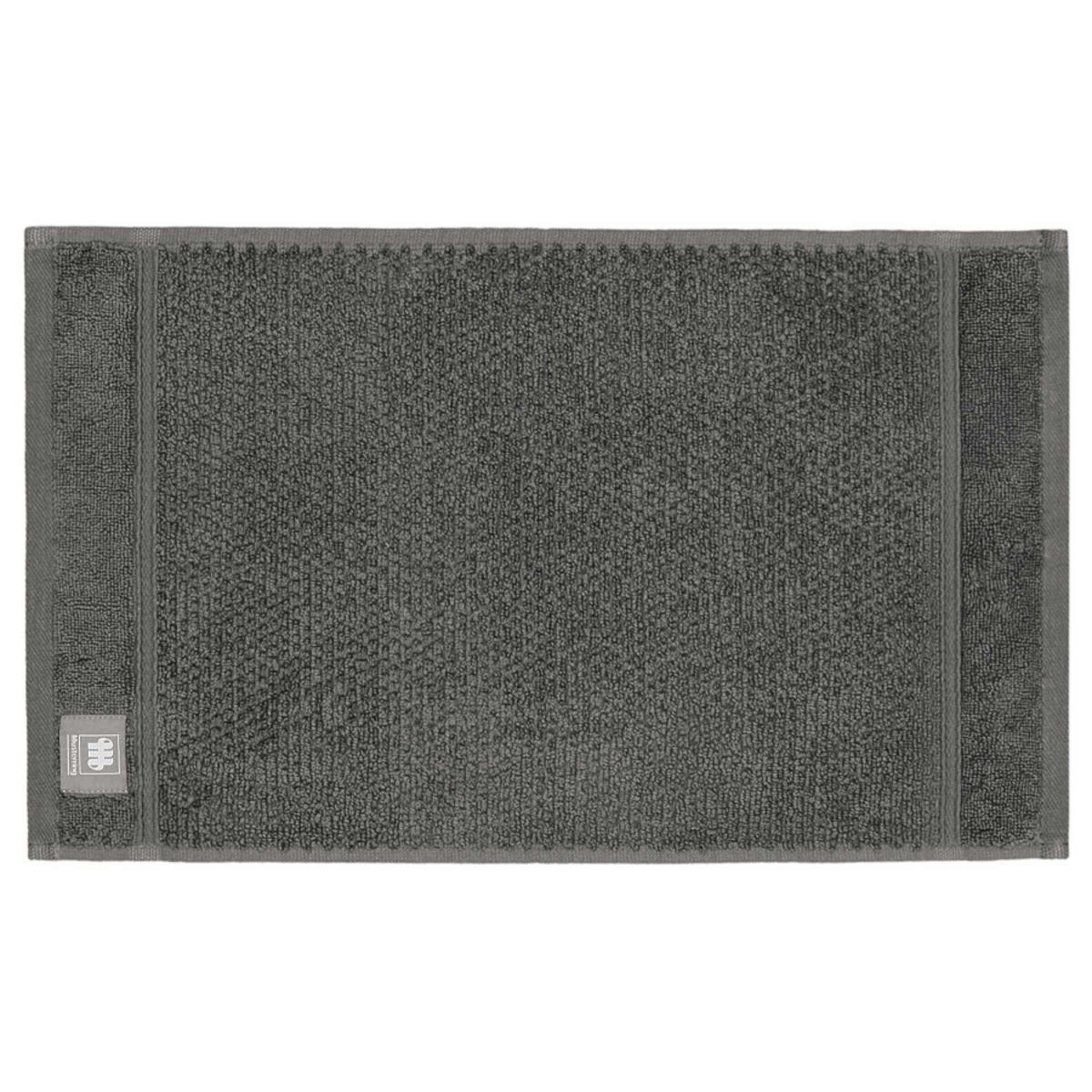 GÄSTEHANDTUCH SOLID - Anthrazit, Textil (30/50cm) - Musterring