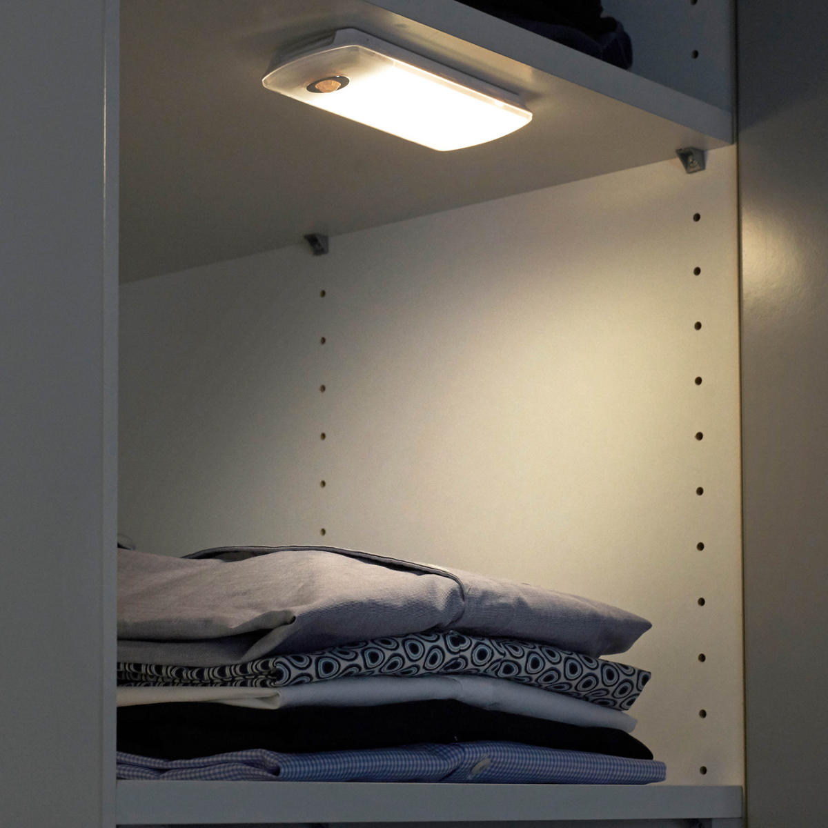LED-STECKDOSEN-LEUCHTE Groß Weiß Kunststoff 2er-Set - Weiß, Kunststoff (1.5/6.3/16cm) - Northpoint