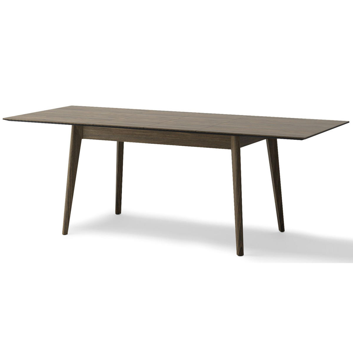 ESSTISCH Plot ausziehbar Dunkle Eichenholzoptik, 145 x 220 x 85 cm - Dunkelbraun, Holz/Holzwerkstoff (85/145/77cm) - Selsey