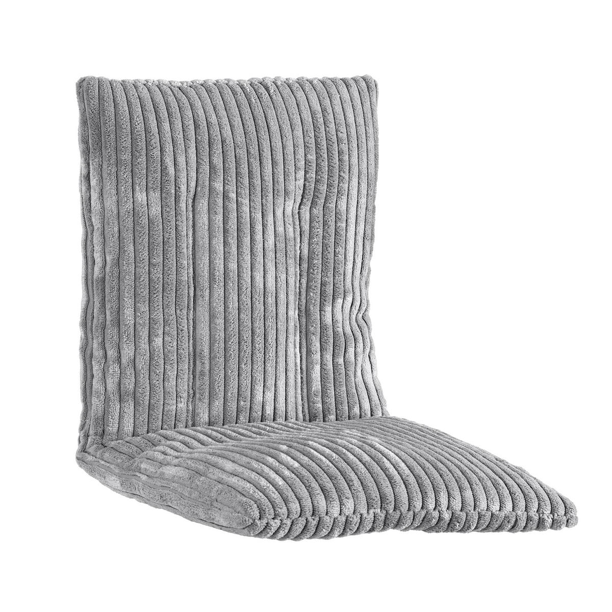 BABYSCHAUKEL zum Aufhängen im Quadrat-Design aus Cord in Grau - Grau, Textil (35/170/170cm) - MeowBaby