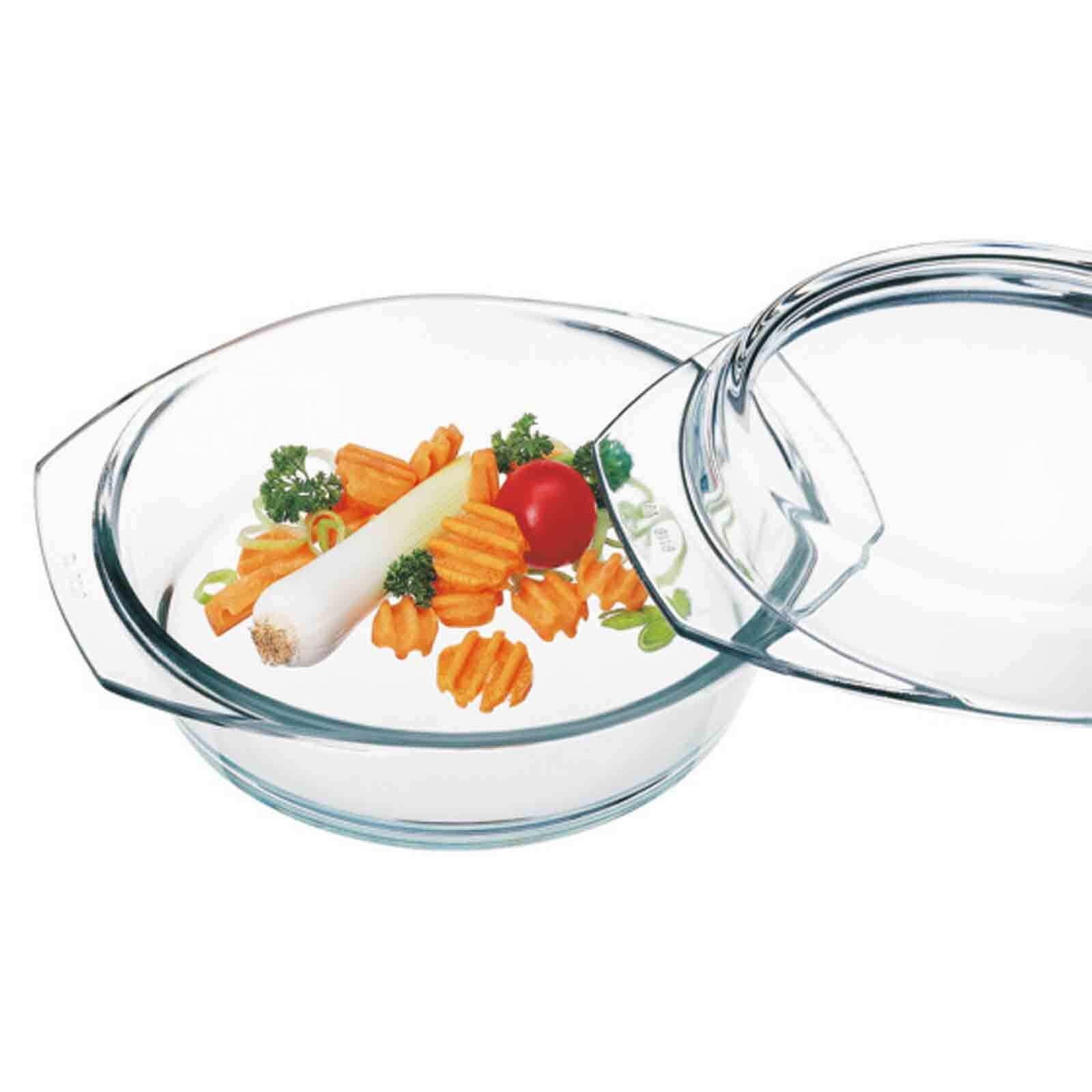 AUFLAUFFORM Cucina transparent ø 18 cm - Transparent, Glas (1cm) - SIMAX