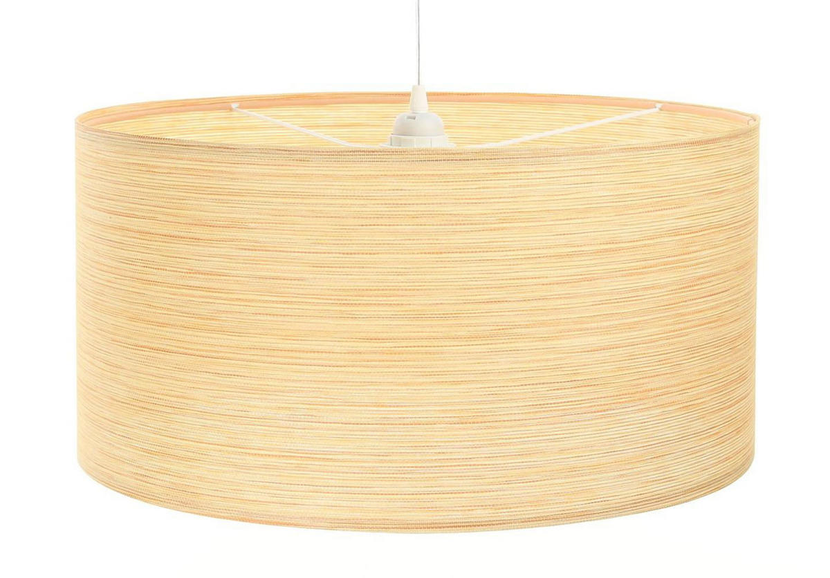HÄNGELEUCHTE Beige 50/25 cm - Beige, Kunststoff (50/0.6/25cm) - ONZENO