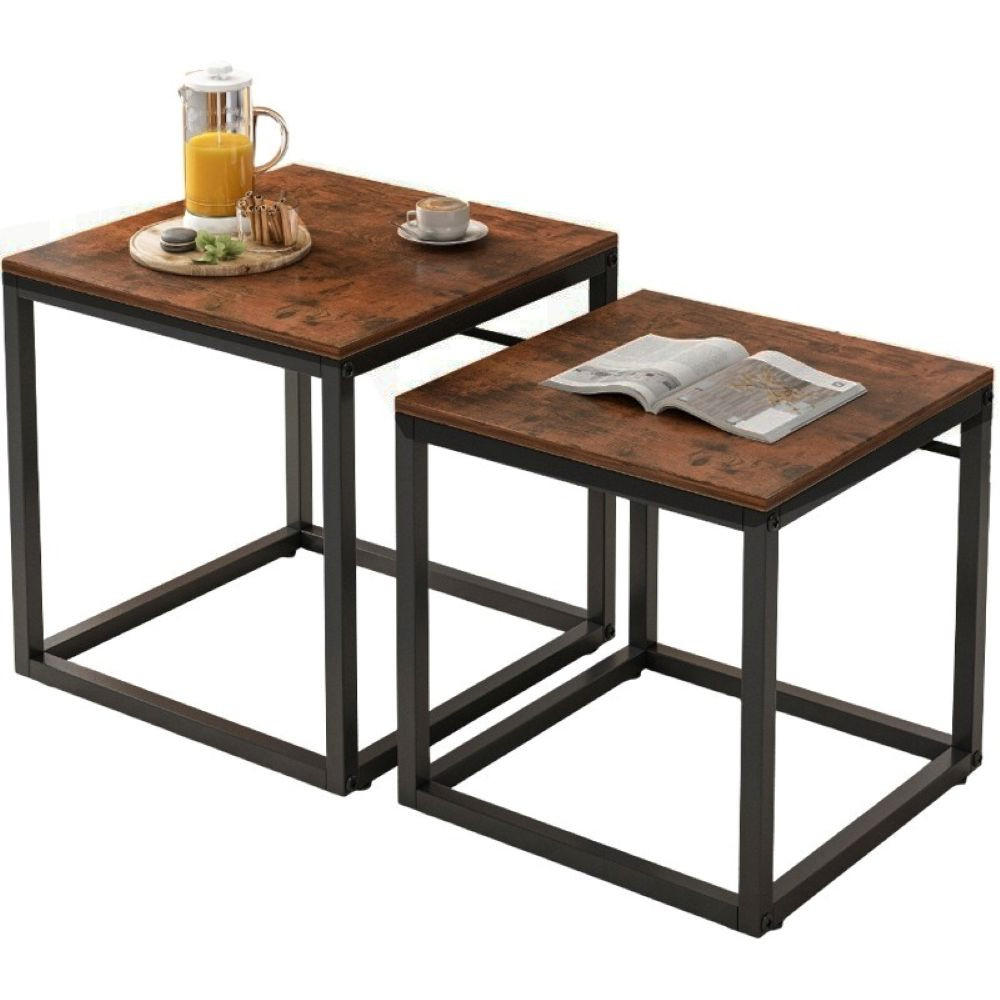 COUCHTISCH, braun 50/50/50.5 cm - Braun, Holzwerkstoff (50/50/50.5cm)