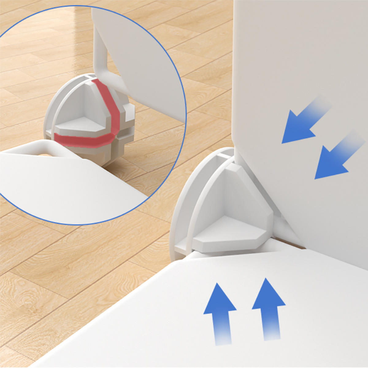 MODULARER Kleiderschrank 183/147/47 cm - Weiß, Kunststoff (147/183/47cm)