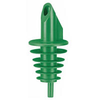 AUSGIESSER BILLY, Kunststoff, für 0,5-1,5L Flaschen - Dunkelgrün, Kunststoff (3.5/7.5/3.5cm) - ich-zapfe