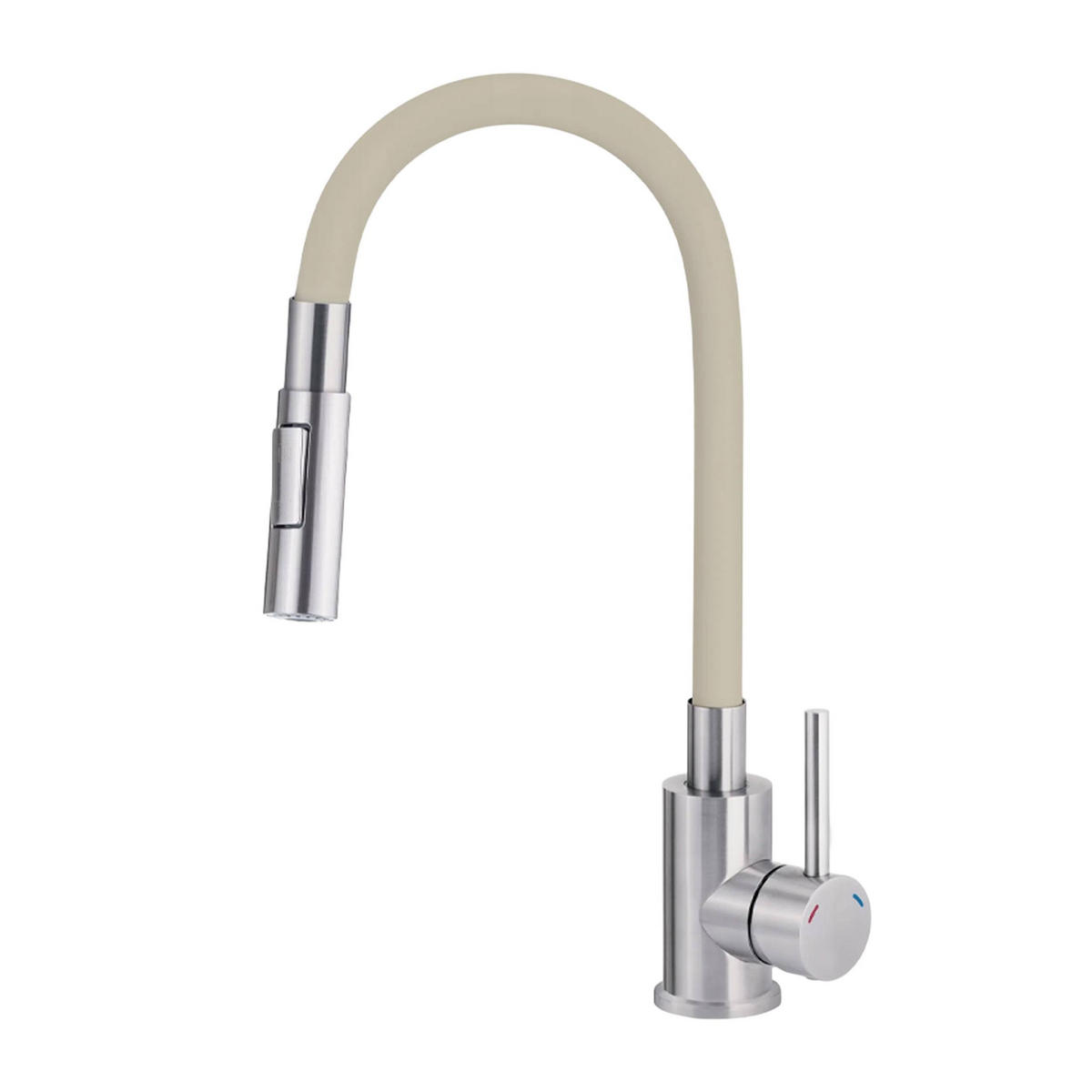 SPÜLUNTERSCHRANK 60cm mit Spüle + Armatur Eichenfarbe - Eichefarben, Holzwerkstoff (60/82/50cm) - Stamar