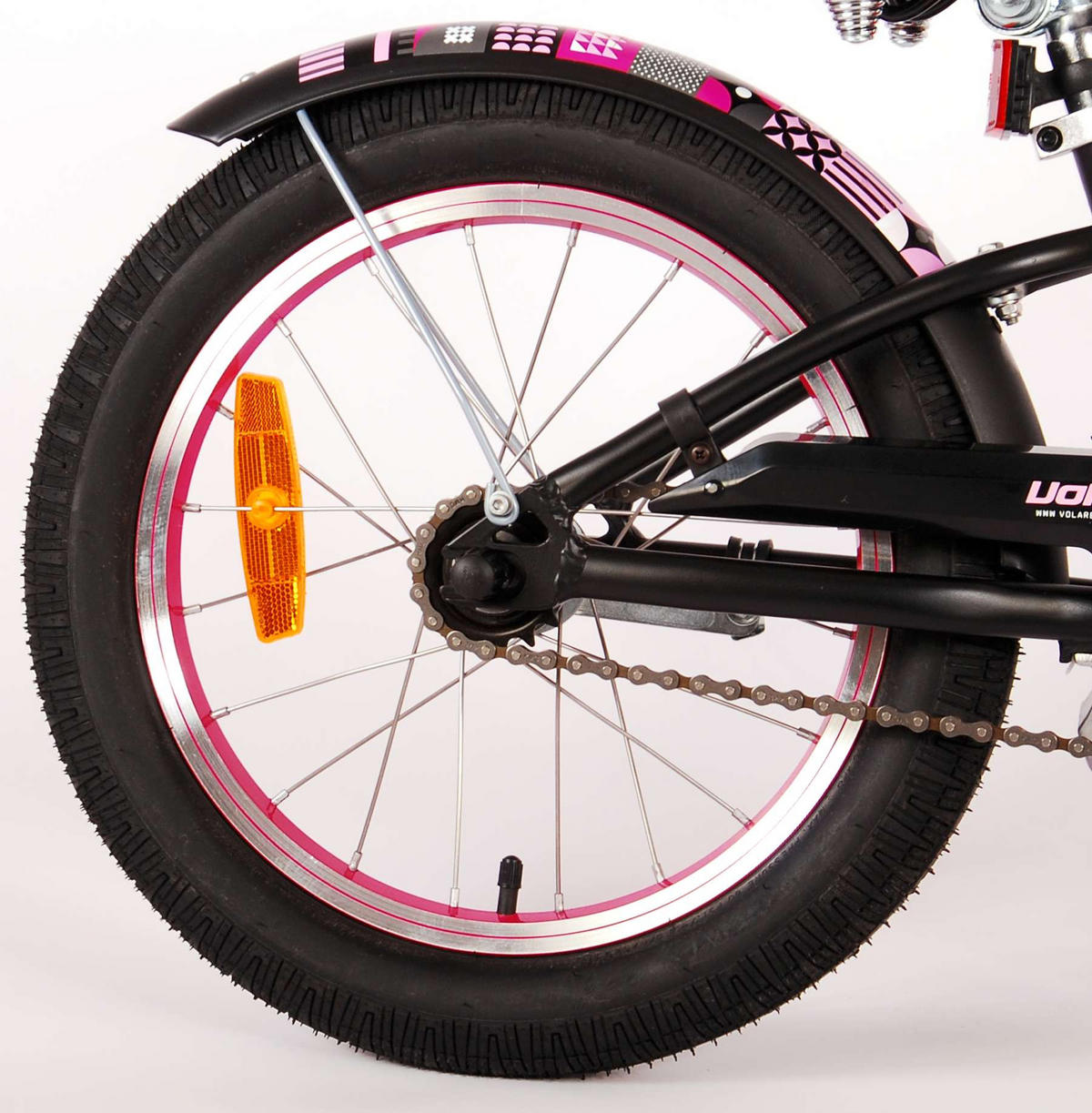 KINDERFAHRRAD Miracle Cruiser - 16 Zoll - Rücktritt + Handbremse - Mattschwarz - Schwarz, Metall (46cm) - TPFSports