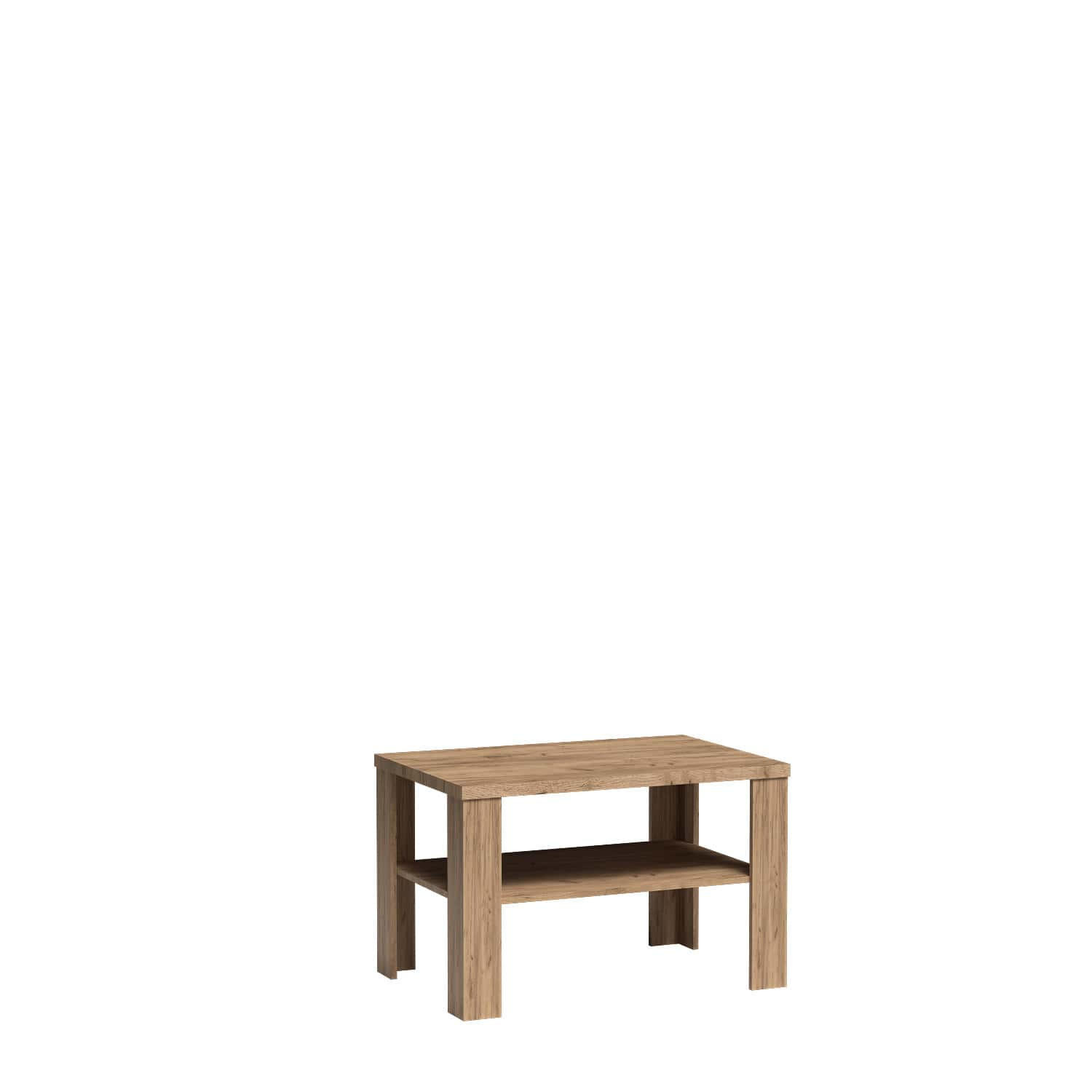 COUCHTISCH Antica New AN-14 Kraft Gold - Wildeiche, Holzwerkstoff (60/90/59cm)