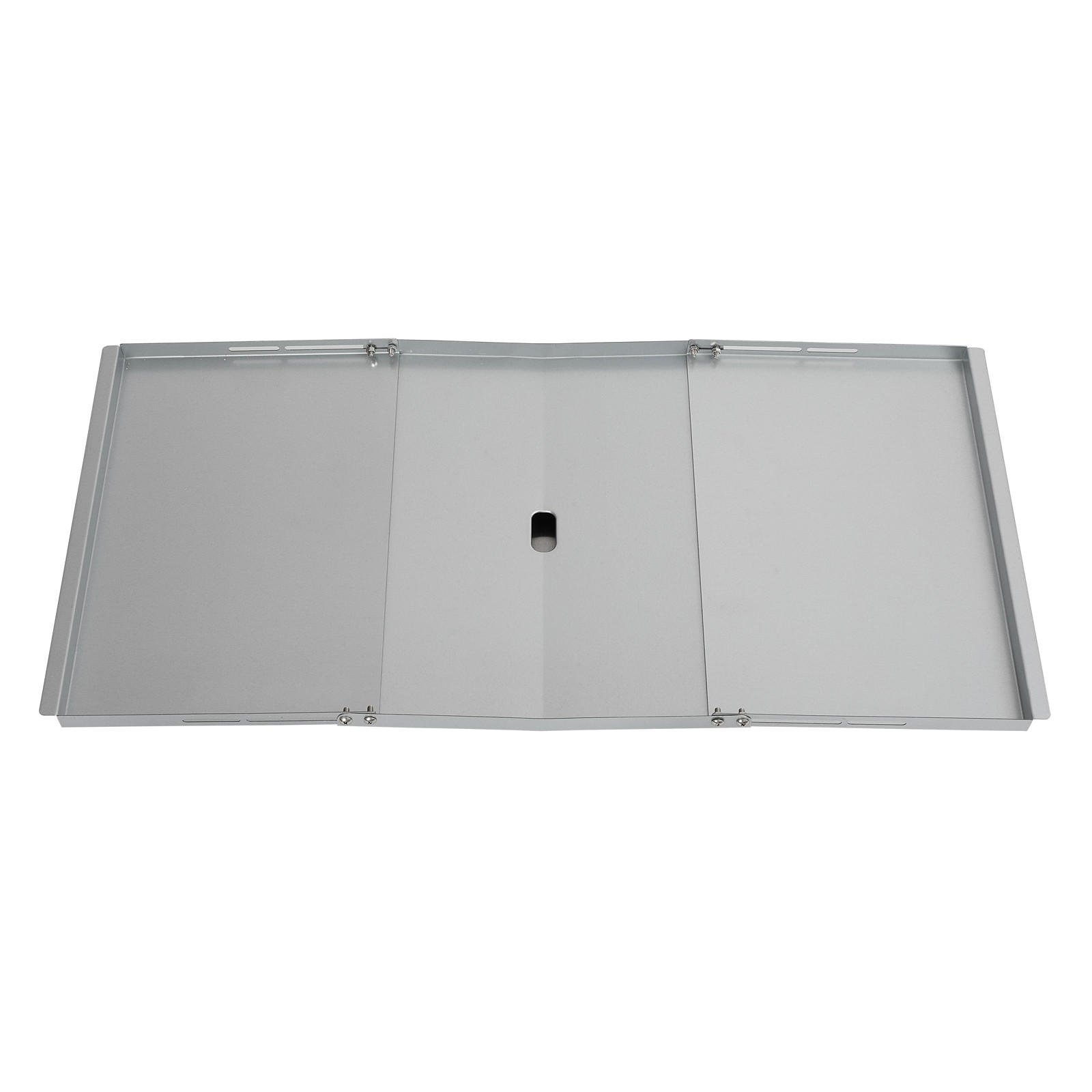 UNIVERSAL-FETTWANNE Gasgrill Stahl - Silberfarben, Metall (78/2/37cm) - TAINO