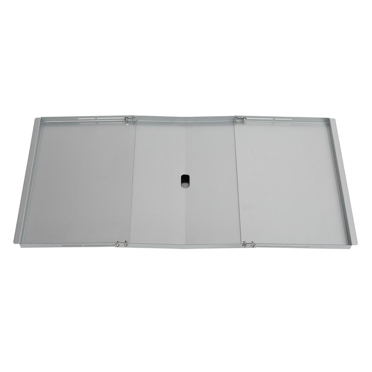 UNIVERSAL-FETTWANNE Gasgrill Stahl - Silberfarben, Metall (78/2/37cm) - TAINO