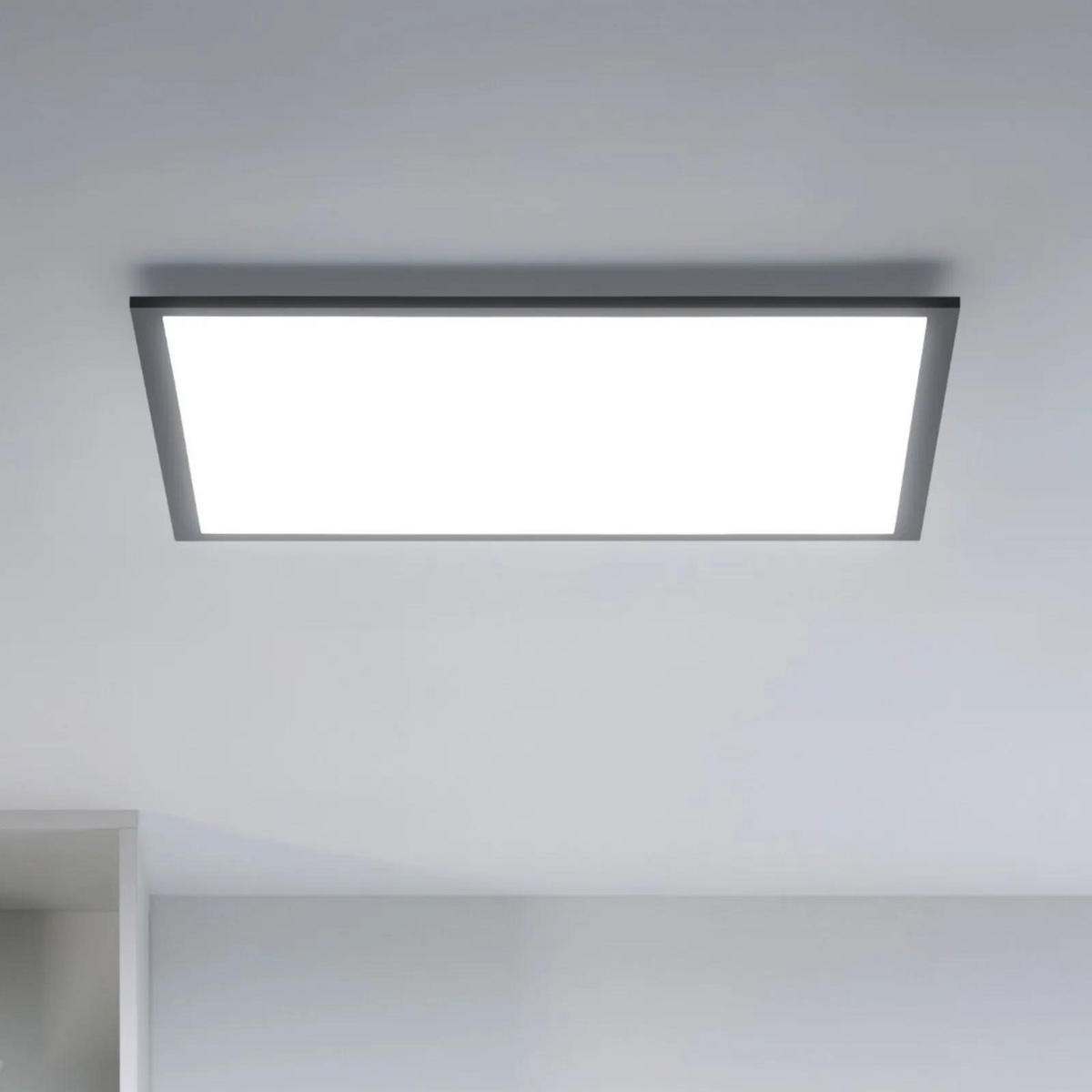 LED PANELE Schwarz - Schwarz, Kunststoff (4.2/60/60cm)