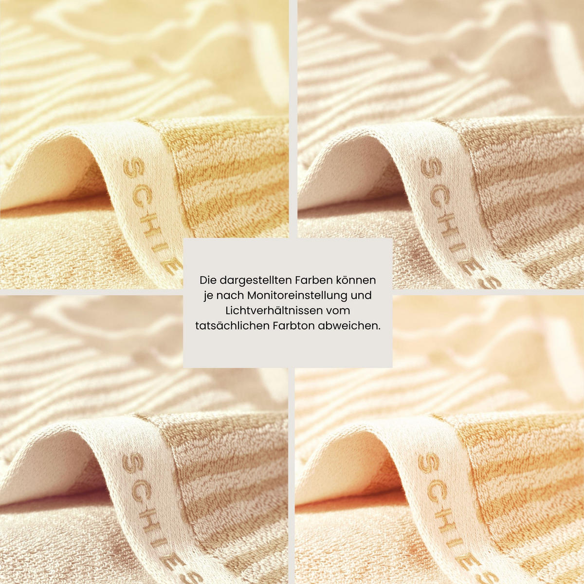 SAUNATUCH Rom - 75x200 cm - Sand - Sandfarben, Textil (75/200cm) - SCHIESSER