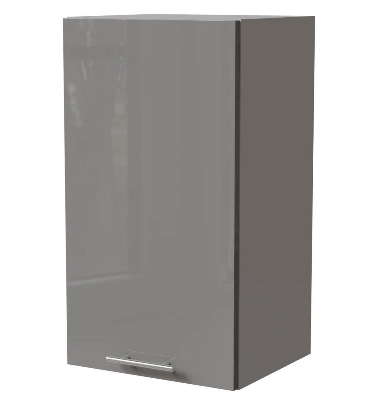 KÜCHENHÄNGESCHRANK Essen W2/40 Grau Hochglanz / Grau Matt 40 / 32,5 / 72cm - Grau, Holz/Holzwerkstoff (40/72/32.5cm) - Feldmann-Wohnen