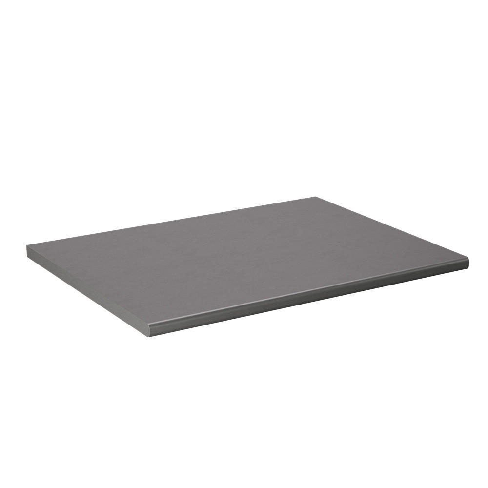 KUCHYNSKÁ DOSKA R-Line, Platina, 80 cm - platinová, kompozitné drevo (80/2.8/60cm) - Vicco