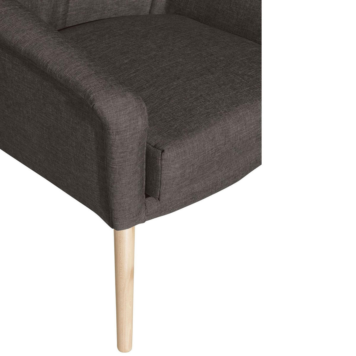 SESSEL Kachka Bezug Flachgewebe Buche natur / braun - Braun, Kunststoff (67/81/71cm) - 58aufmkessel