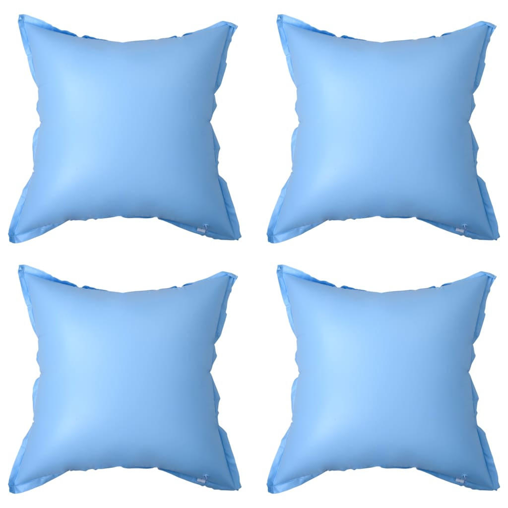 POOLKISSEN Aufblasbare Für Aufstellpools 4er Set Pvc - Blau, Kunststoff (119/60/110cm) - vidaXL