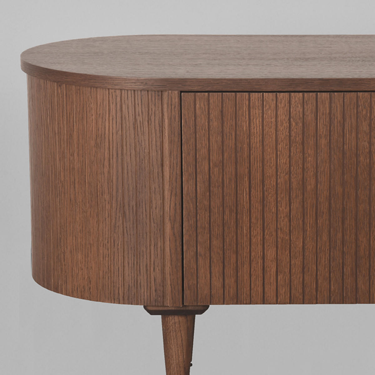 TV-MÖBEL Oliva Braun 47/220/55 cm - Braun, Holz (220/55/47cm) - LABEL51