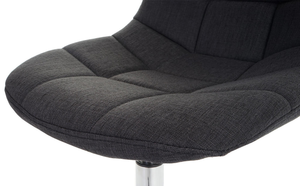 ESSZIMMERSTUHL Grau 2er-Set - Dunkelgrau/Grau, Textil (47/84/50cm) - Jamb