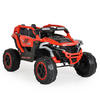 KINDERELEKTROAUTO SUV Arizona rot EVA-Reifen Fernbedienung Lichter Musik - Rot, Kunststoff (115/72/62cm) - Moni