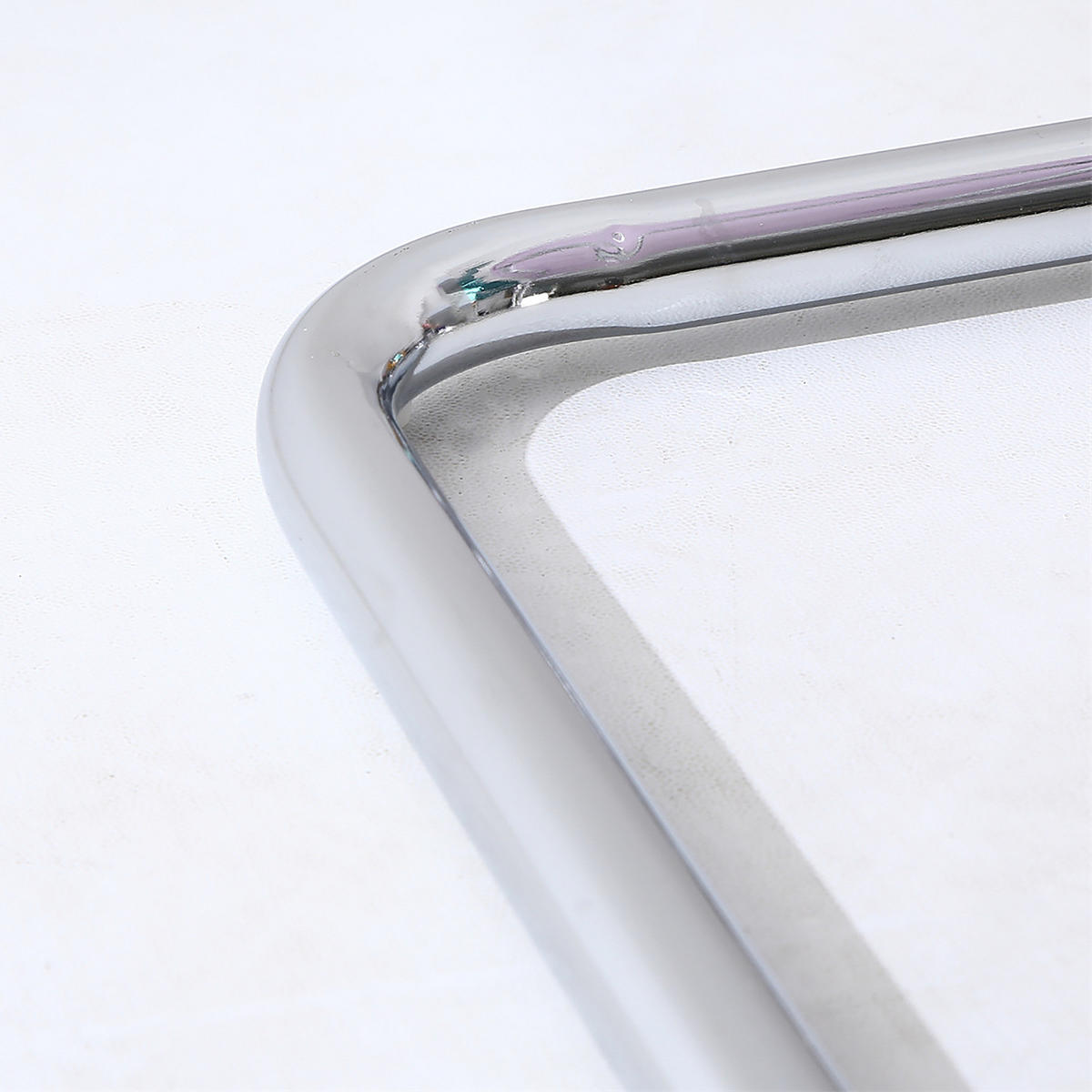 FREISCHWINGER 2ER-SET - Metall / Kunststoff - Chromfarben/Hellgrau, Kunststoff/Metall (47/82/51cm) - home24
