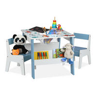 KINDERSITZGRUPPE - Multicolor, Holzwerkstoff (60/51/60cm) - Relaxdays