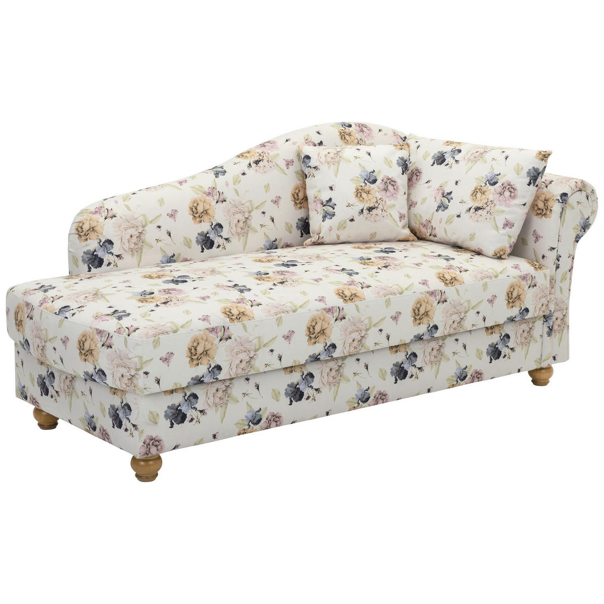 RECAMIERE Armlehne rechts Katrinka Flachgewebe beige - Beige, Kunststoff (188/84/92cm) - 58aufmkessel