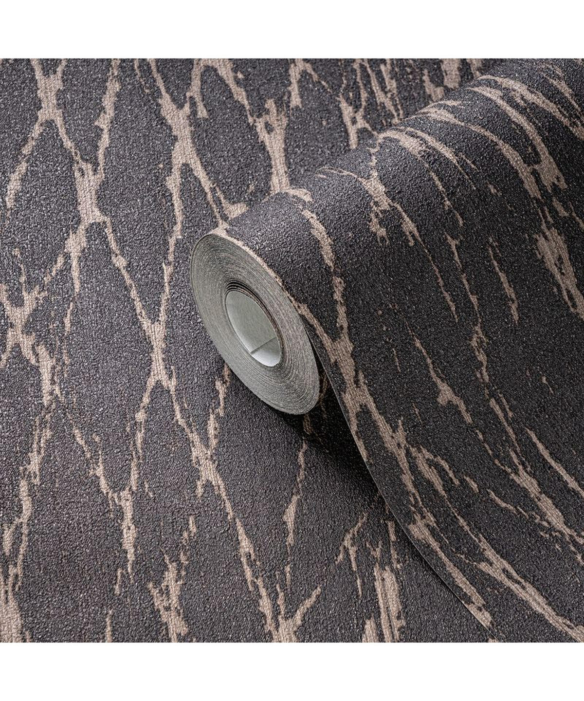 VLIESTAPETE Schwarz 53/1005 cm - Schwarz, Textil (53/1cm) - KUNSTLOFT