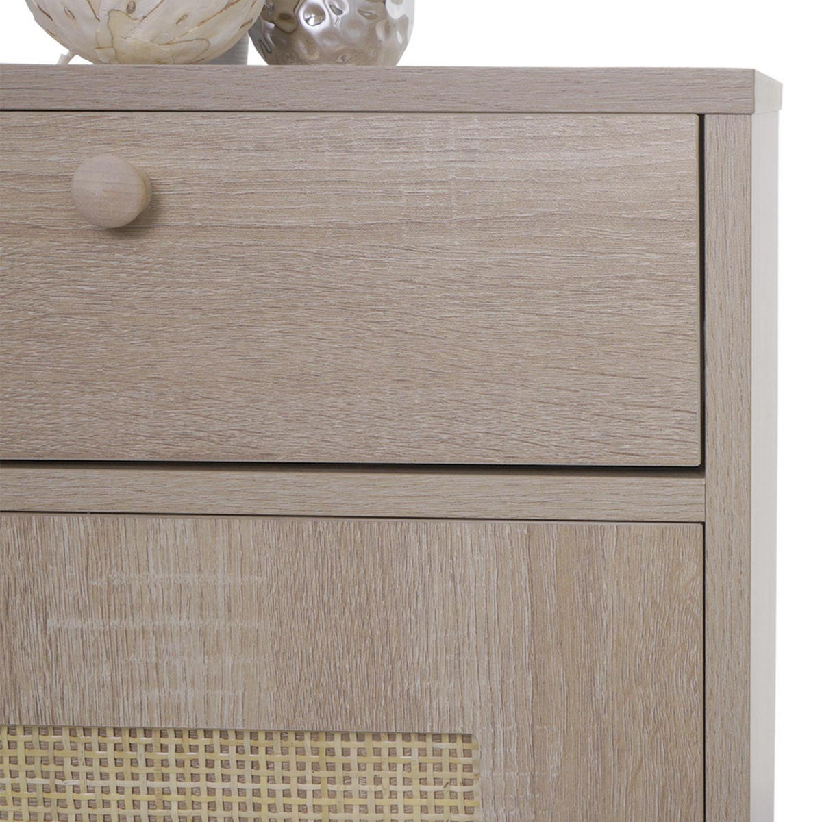 BEISTELLTISCH eckig Hellbraun - Hellbraun, Holz (40/40/69cm) - MCW