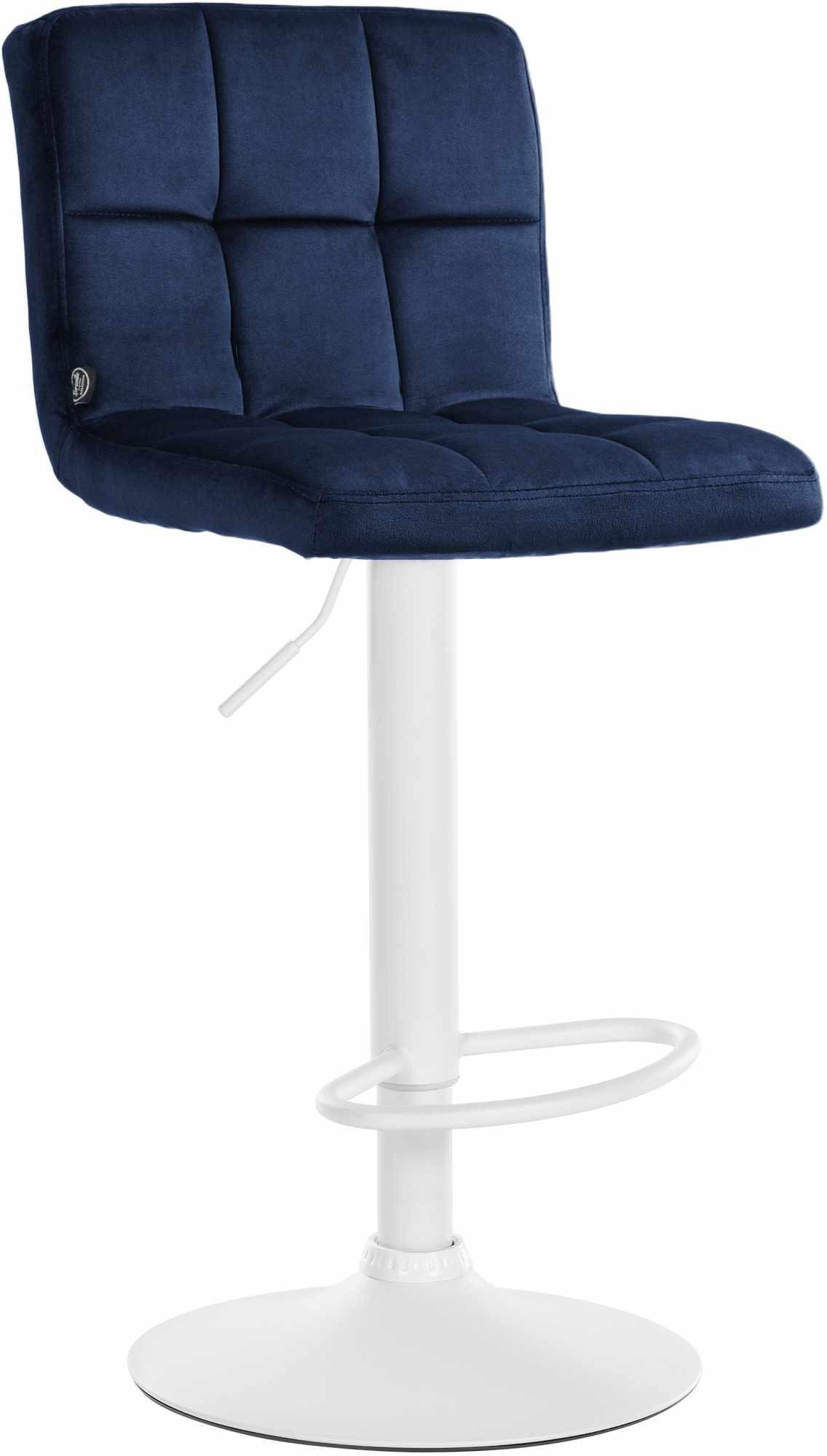 furnicato Barhocker Blau 46x94x47 cm
