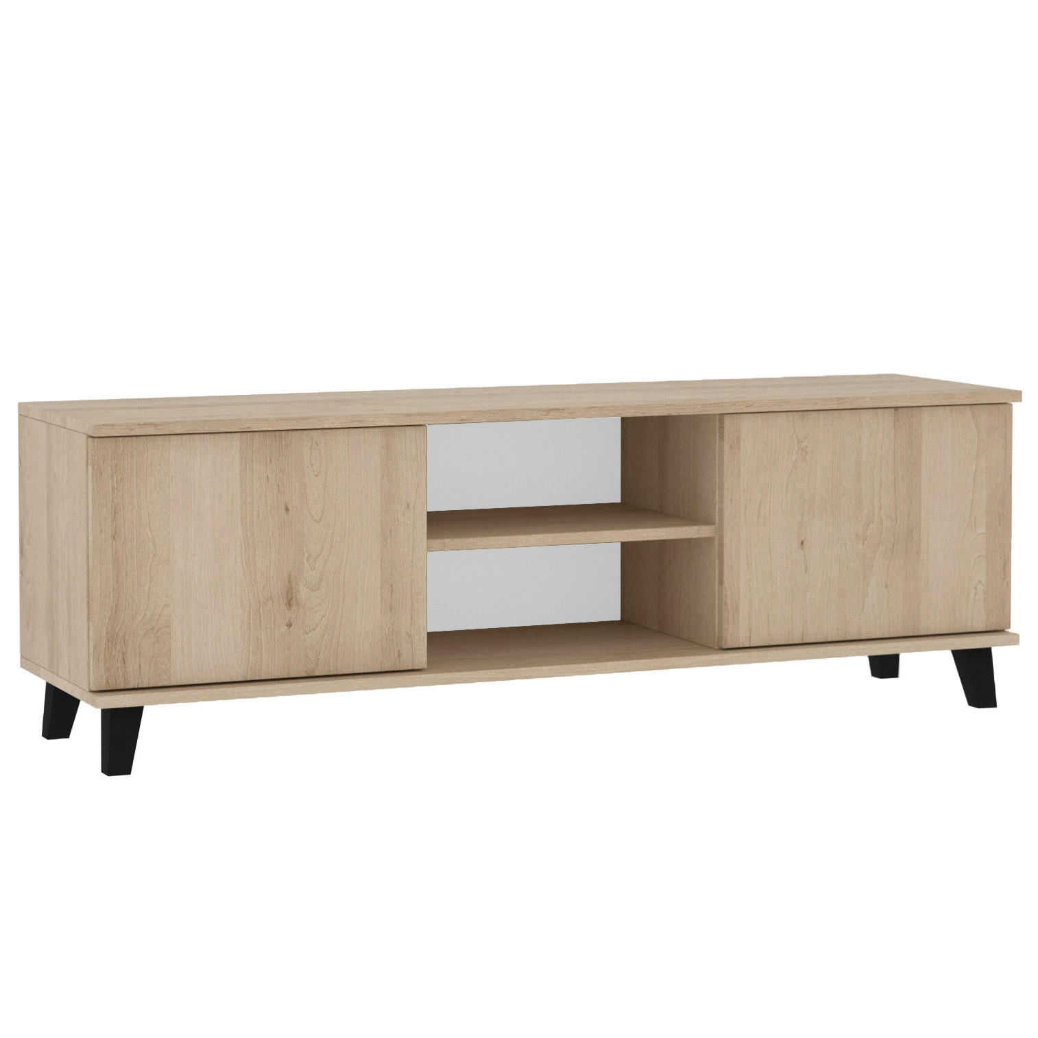 Beautysofa Lowboard Eiche Artisan 150x50x40 cm